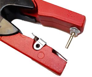 پنس فلزی شماره گوش گاو دو تکه مدل فلزی