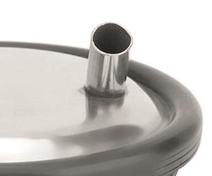 درب بیدون استیل ۵۰ لیتری